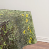 Whitetail Deer en Cute Twin Fawns in Spring Tafelkleed (Voorbeeld)