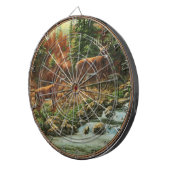 Whitetail Deer en Waterfall Dartbord (Voorkant Rechts)