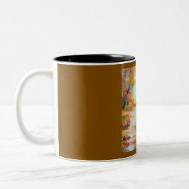 Whitetail Deer Fall Mugs & Cups Tweekleurige Koffiemok