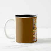 Whitetail Deer Fall Mugs & Cups Tweekleurige Koffiemok (Links)