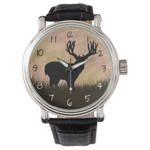 Whitetail Deer Horloge