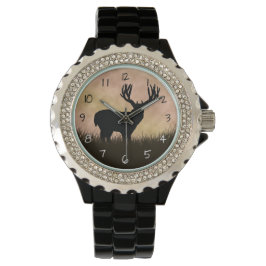 Whitetail Deer Horloge