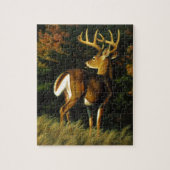 Whitetail Deer Hunter Monster Buck Legpuzzel (Verticaal)