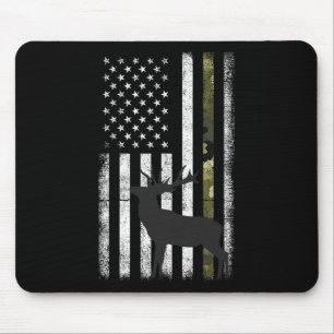Whitetail Deer Hunting Hunter Elk Buck Camo Amerik Muismat