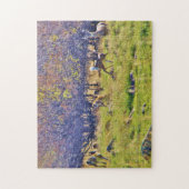 Whitetail Deer in Big Horn, Wyoming Legpuzzel (Verticaal)