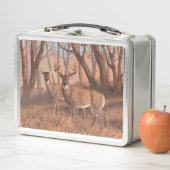 Whitetail Deer in de Natuur van de stijl van de Re (In situ)