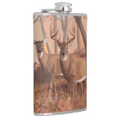 Whitetail Deer in de Natuur van de stijl van de Re Heupfles (Rechts)