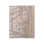 Whitetail Deer in de Natuur van de stijl van de Re Notitieblok (Linkerzijde)