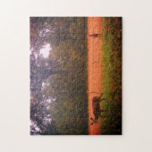 Whitetail Deer in een gebied Legpuzzel (Verticaal)