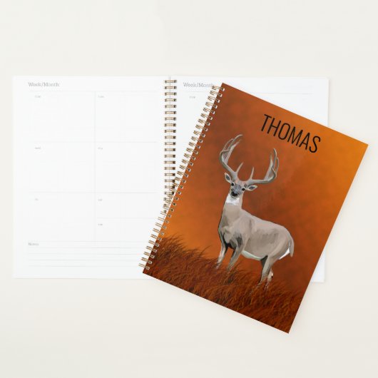 Whitetail Deer in Graslands Planner (Display)
