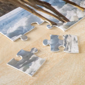 Whitetail Deer in sneeuw Legpuzzel (Zijkant)