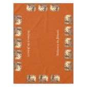 Whitetail Deer Maple Tree Oranje Tafelkleed (Voorkant)