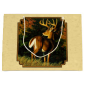 Whitetail Deer Monster Buck Yellow Groot Cadeauzakje (Voorkant)