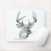 Whitetail Deer Muismat (Met muis)