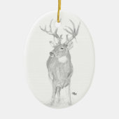Whitetail Deer Ornament (Voorkant)