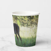 Whitetail Deer-papierbekertje - Beautiully Random Papieren Bekers (Achterkant)