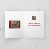 Whitetail Deer Prettige feestdagen (Binnen)