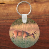 Whitetail Deer Sleutelhanger (Voorkant)