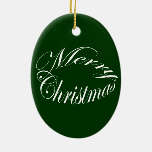 Whitetail Deer Spike Buck kerstversiering Keramisch Ornament (Achterkant)