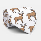 Whitetail Deer Stropdas (Opgerold)