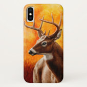 Whitetail Deer Trophy Buck Case-Mate iPhone Case (Achterkant)