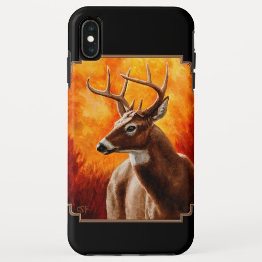 Whitetail Deer Trophy Buck Case-Mate iPhone Case (Achterkant)