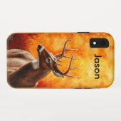 Whitetail Deer Trophy Buck Case-Mate iPhone Case (Achterkant (horizontaal))
