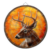 Whitetail Deer Trophy Buck Dartbord (Voorkant)