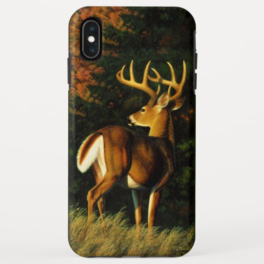 Whitetail Deer Trophy Buck Hunting Case-Mate iPhone Case (Achterkant)