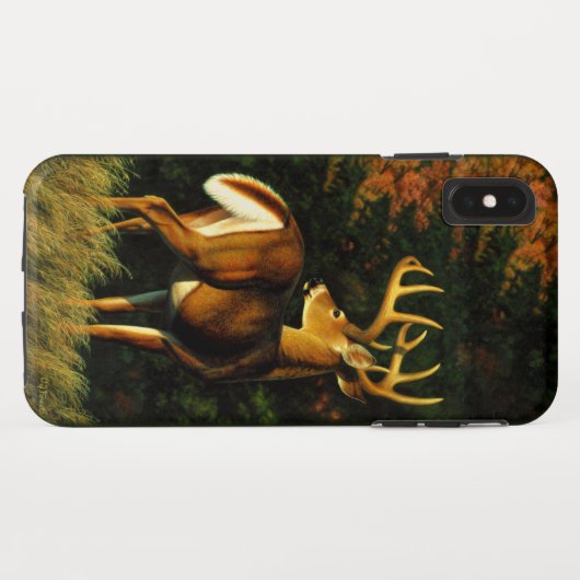 Whitetail Deer Trophy Buck Hunting Case-Mate iPhone Case (Achterkant (horizontaal))