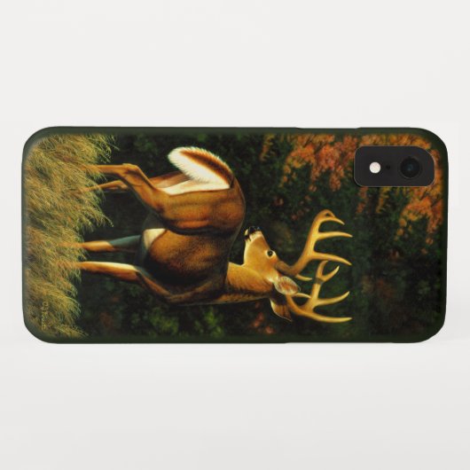 Whitetail Deer Trophy Buck Hunting Case-Mate iPhone Case (Achterkant (horizontaal))