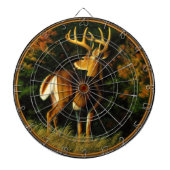 Whitetail Deer Trophy Buck Hunting Dartbord (Voorkant)