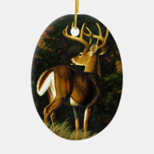 Whitetail Deer Trophy Buck Hunting Keramisch Ornament