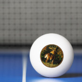 Whitetail Deer Trophy Buck Hunting Pingpongbal (Net)