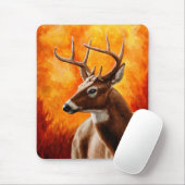 Whitetail Deer Trophy Buck Muismat (Met muis)