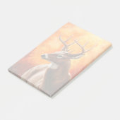 Whitetail Deer Trophy Buck Post-it® Notes (Schuin)