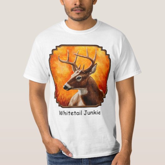 Whitetail Deer Trophy Buck T-shirt (Voorkant)