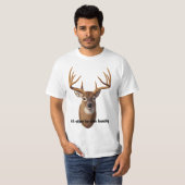 Whitetail Deer Trophy Buck T-shirt (Voorkant volledig)