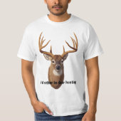 Whitetail Deer Trophy Buck T-shirt (Voorkant)