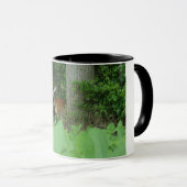 Whitetail Deer Two Toned Coffee Mok (Voorkant rechts)