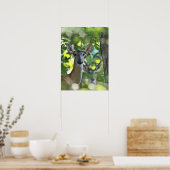 Whitetail Doe #Fotobom door Creepy Deer Poster (Keuken)