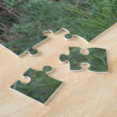 Whitetail Doe komt uit de Bossen Legpuzzel (Zijkant)