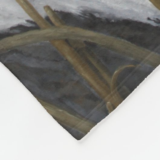 Whitetail herder fleece deken (Hoek)