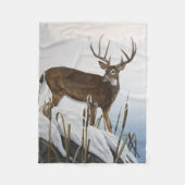 Whitetail herder fleece deken (Voorkant)