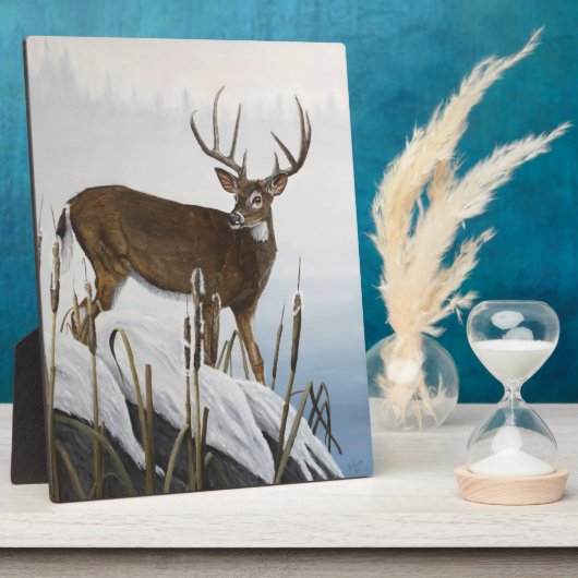 Whitetail-herder Fotoplaat (Zijkant)