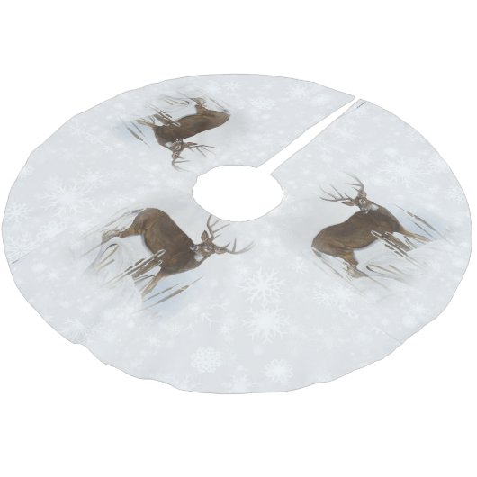 Whitetail herder kerstboom rok (Gekanteld)
