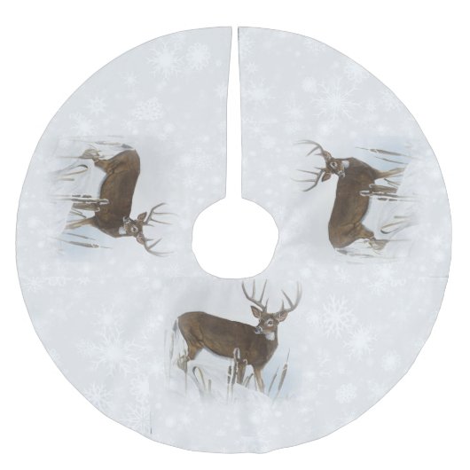 Whitetail herder kerstboom rok (Voorkant)