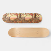 Whitetail Herten in Herfst New England Herfst Kleu Persoonlijk Skateboard (Horizontaal)