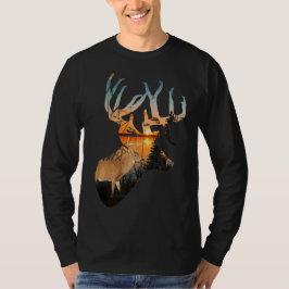 Whitetail Herten Shirt met lange mouwen, Hertenjac