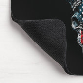 Whitetail hertenjacht - Amerikaanse vlag op Buck S Muismat (Hoek)